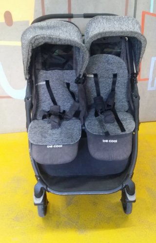 Silla de paseo gemelar Be Cool Bi-Baby