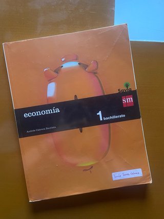 Economía : 2o Bachillerato Savia