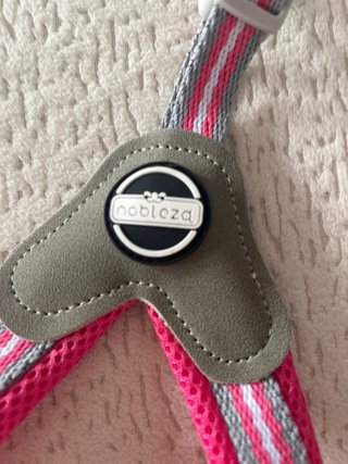 Arnés para perro rosa Talla S