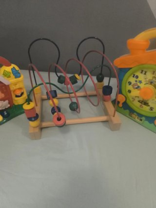 Lote Juguetes Bebé: Granja y Teléfono