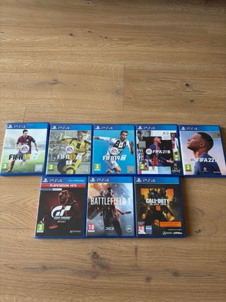 Lote 8 Juegos PS4