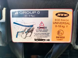 Silla Coche Jané Racing 0-18 kg