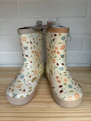 Botas de agua niña flores tallas 22/23 y 24/25