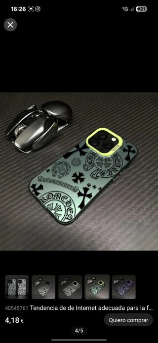 Funda Chrome Hearts iPhone