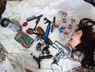 Lote de peluquería profesional