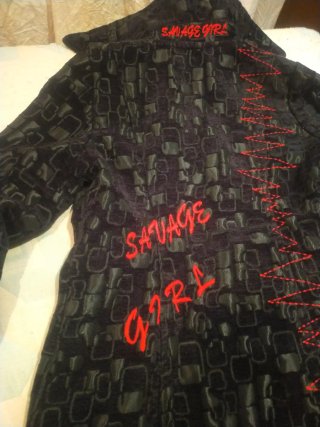 Chaqueta Savage Girl Talla M-L