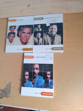 DVD,JULIO JARAMILLO,AVENTURA,WILLIE COLON,GILBERTO