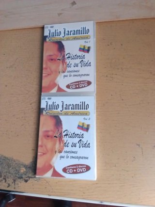 DVD,JULIO JARAMILLO,AVENTURA,WILLIE COLON,GILBERTO