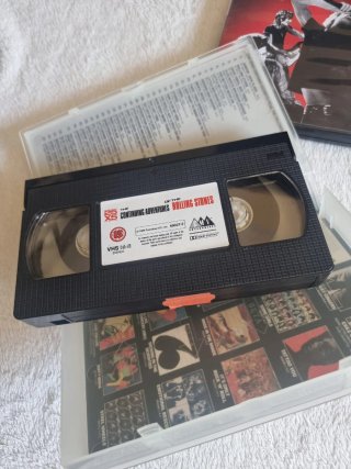 Pack Rolling Stones VHS + 4 DVDs