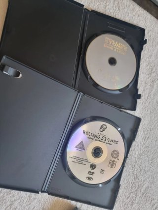 Pack Rolling Stones VHS + 4 DVDs