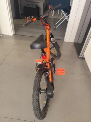 Bicicleta B-Twin 16" Naranja