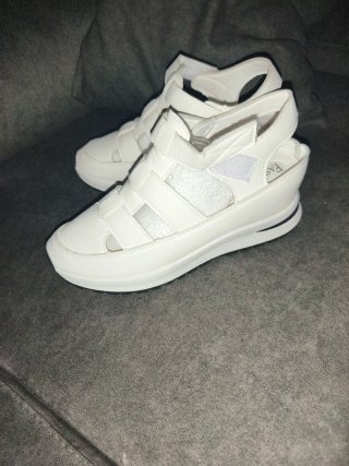 Sandalias plataforma verano sin usar