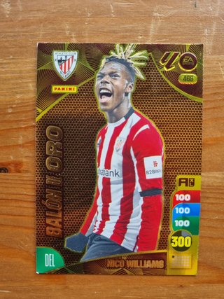 469 NICO WILLIAMS (Balón de Oro) Adrenalyn 2024-25