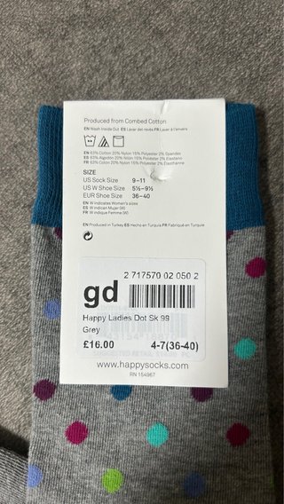Calcetines Happy Socks Lunares Talla 36-40