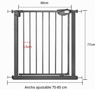 Barrera de seguridad para bebés
