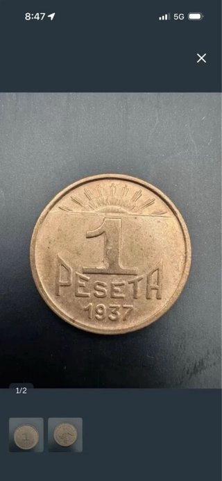 1 Peseta 1937
