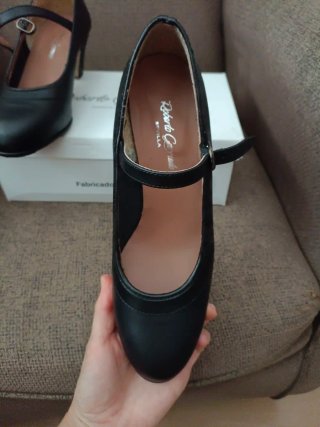 Zapatos Flamenco Roberto Garrudo Negros