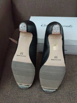 Zapatos Flamenco Roberto Garrudo Negros