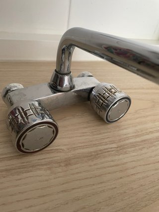 Grifo cocina metal 11 cm