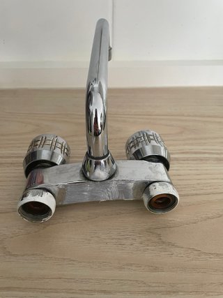 Grifo cocina metal 11 cm