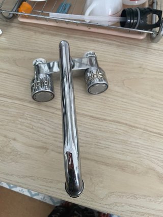 Grifo cocina metal 11 cm