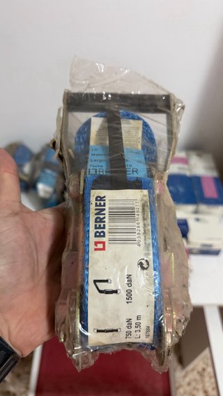 Lote de filtros y cinchas de sujeción