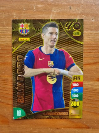 471 LEWANDOWSKI (Balón de Oro). Adrenalyn 2024-25
