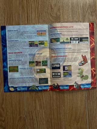 Guía Pokémon Rubí y Zafiro Game Boy Advance