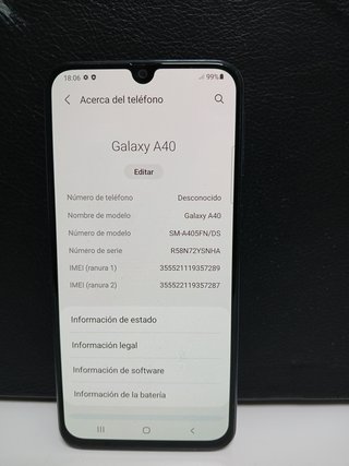 Samsung Galaxy A40 (económico)