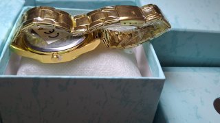 Orologio da uomo (NUOVO) Aurionn oro e nero