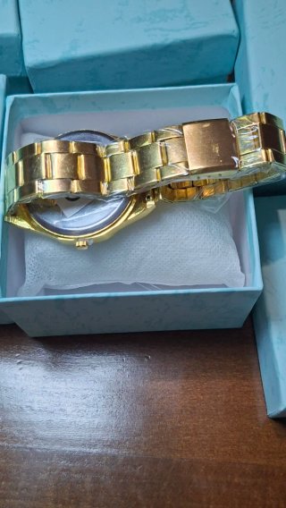 Orologio da uomo (NUOVO) Aurionn oro e nero