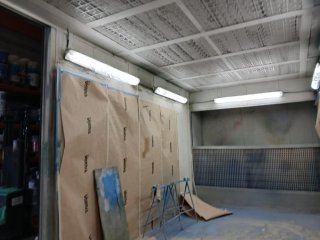 Cabina de pintura profesional