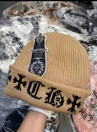 Gorra Chrome Hearts Negra y Blanca