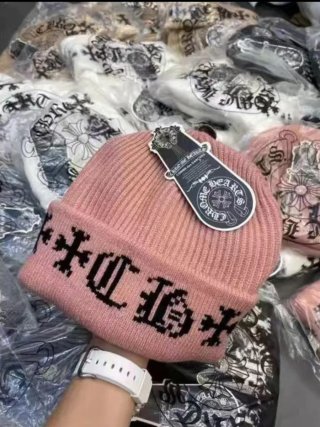 Gorra Chrome Hearts Negra y Blanca