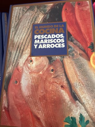 Colección de libros de receita Mundo de la Cocina.