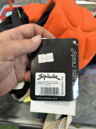 Culote Spiuk Negro y Amarillo Talla M
