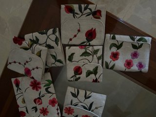 Carteras bordadas hechas a mano