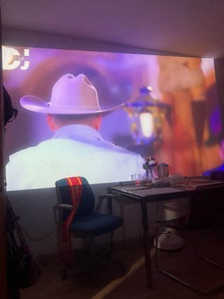 Proyector blanco Se amplia hasta 100 pg