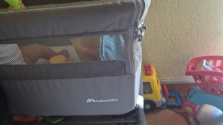 Cuna de colecho Bebeconfort gris