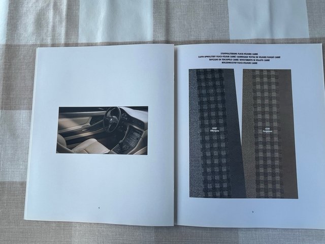 Catálogo BMW 850i Colores y Tapizados (En Español)