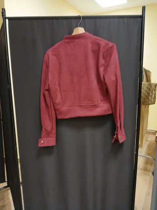Cazadora de verano roja