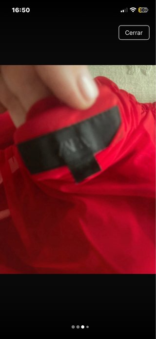 Vestido Zara Tul Rojo