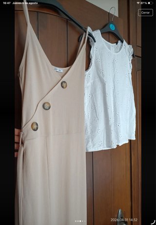 Vestido y blusa verano