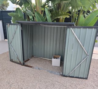 Armario metálico exterior