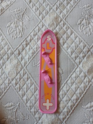 Prancha Snowboard para Boneca Rosa