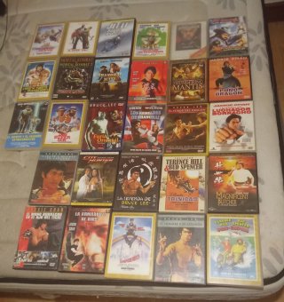 28 Películas en  DVD Acción Aventura Comedia