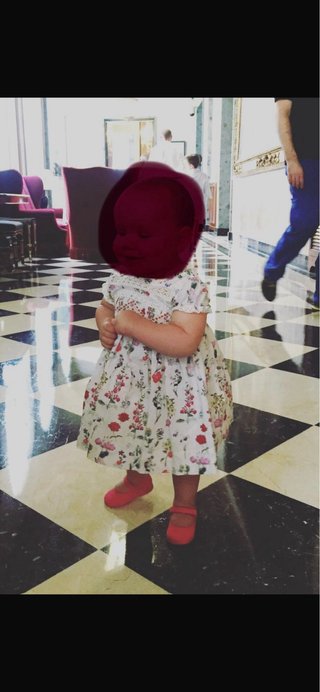 Vestido Tizzas Bebé Flores Smock