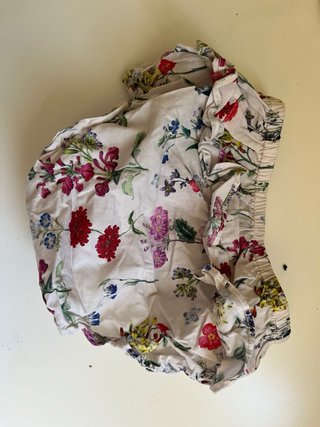 Vestido Tizzas Bebé Flores Smock