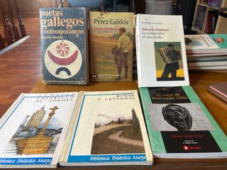 Lote 6 Libros Clásicos de Literatura Española