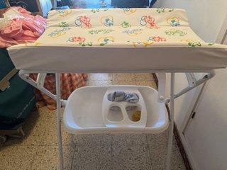 Bañera cambiador para bebé
